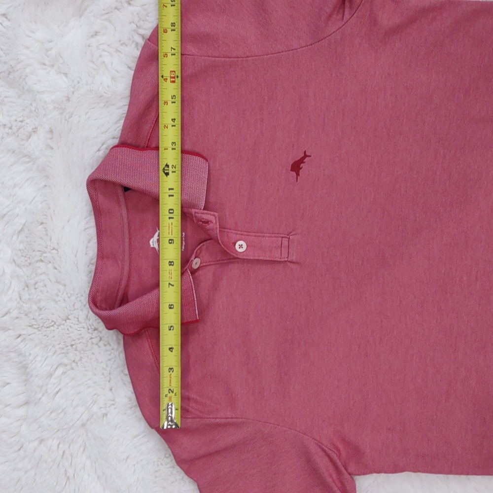 Tommy Bahama Coral Polo Shirt, Size M - Picture 10 of 17